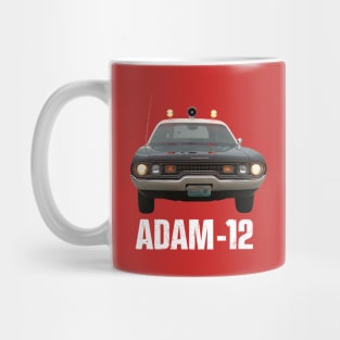 Adam 12 - Patrol Car - 60s/70s Cop Show Mug